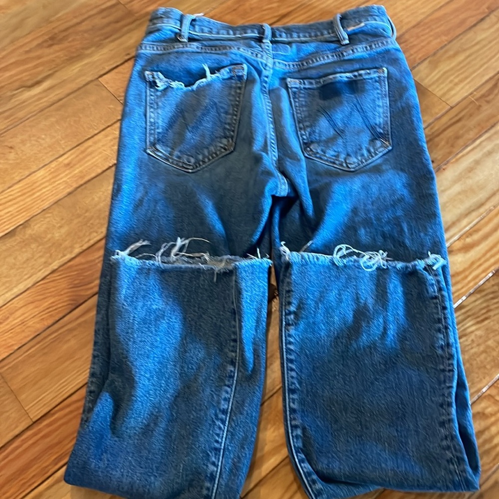 Mother Superior The Hustler Ankle Fray jeans size 26 - Picture 6 of 6